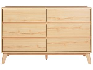 Cassettiera in Legno di Rovere Bianco per <span class=keywords><strong>Camera</strong></span> da Letto, Contenitore con Cassetti, Organizzatore per Cassetti - Product Image 4