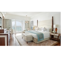 Ensembles de meubles d'hôtel double taille sur mesure garde-robe lit base tête de lit chaises canapé liquidation hôtel meubles de chambre à coucher