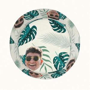 Custom Photo Bucket Hat Personalized Tropical <b>Leaf</b> Design Fun Summer Travel Fishing Cap for Men and Women Cartoon Pattern - Product Image 4