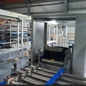 Good quality Pallet Conveyor System for <b>Material</b> <b>Handling</b> High quality Automatic Pallet Transfer Conveyor System - Product Image 1
