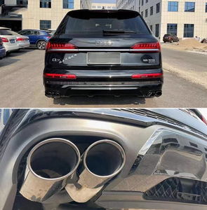 YICKU Nuovo Kit Paraurti di Alta Qualità Stile Rspider per <span class=keywords><strong>Audi</strong></span> <span class=keywords><strong>Q7</strong></span> 2024, Labbro Anteriore, Diffusore Posteriore, Ala Superiore in Fibra di Carbonio Nera, Adattamento 100% - Product Image 5