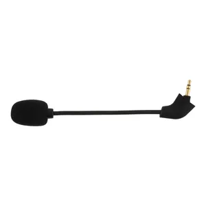 Replacement HyperX Game Mic 3.5mm Uncleligt Microphone Boom for Kingston HyperX Cloud X, 2 II Gaming Headset