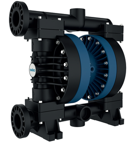 Pompe <span class=keywords><strong>pneumatique</strong></span> à double membrane Seko Janus fabriquée en Chine polypropylène PVDF + CF POMC aluminium acier inoxydable 316 - Product Image 4