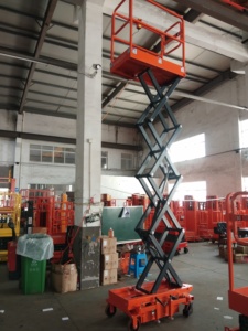 EverLIFT Scissor Lift Work <strong>Platform</strong> 300kg <strong>Load</strong> Capacity 3m 3.9m 4.8m Lifting Height Self Propelled 5m Aerial Work <strong>Platform</strong> - Product Image 6