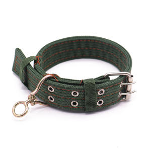 <span class=keywords><strong>Collier</strong></span> réglable <span class=keywords><strong>anti</strong></span>-dérapant de cou de fibre de polyester d'article vert militaire de vente chaude <span class=keywords><strong>pour</strong></span> des chiens - Product Image 5