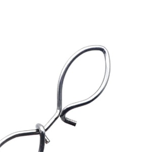 Connecteurs de pêche en acier inoxydable de haute qualité, durables, simples, à rotation rapide, en forme de lunettes, pour la pêche à la carpe et aux leurres de glace, modèle rapide - Product Image 5