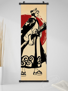 25*75CM Retro jaunissement OP voulait toile d'art mural <span class=keywords><strong>One</strong></span> pieces Luffy <span class=keywords><strong>poster</strong></span> - Product Image 3