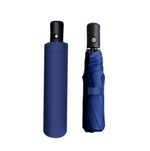 Paraguas de Golf Negro Grande de Doble Capa con Apertura Automática y Logotipo Personalizado, Paraguas de Golf de Doble Capa con Logotipo Promocional - Product Image 1