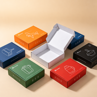 Boîte d'emballage personnalisée haut de gamme en carton recyclé, finition brillante ou mate, pliable, colorée, pour cadeaux, avec gaufrage
