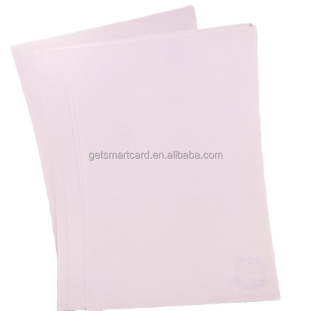 High Quality A4 NFC Certificate Paper 13.56MHz Frequency RFID Communication Interface for Security Documents Files Management