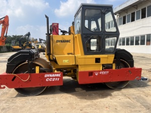 DYNAPAC CC211 Single Drum Vibratory <b>Road</b> <b>Roller</b> Diesel Engine <b>Used</b> - Product Image 1