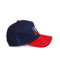 Casquette de baseball style drapeau national haïtien avec visière incurvée en toile de polyester, style neutre Jinhua