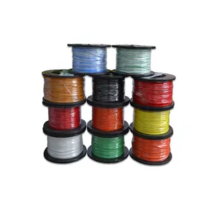 Cable OEM de alta temperatura, 1,5mm, 22AWG, FEP, PTFE, PFA, ETFE