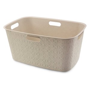 Cesta plastica riciclata (60x40x27,5cm) SOFTEX Bianco gesso K258701 - Product Image 1