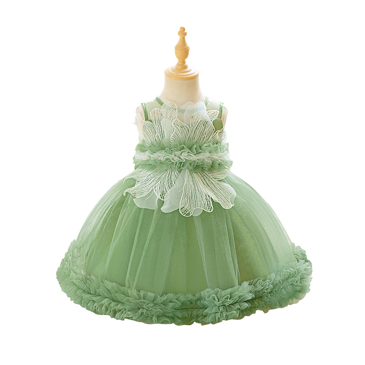 Buy Baby Green Flower Girl Dress Tulle Princess Design | Alibaba.com Buy Baby Green Flower Girl Dress Tulle Princess Design | Alibaba.com