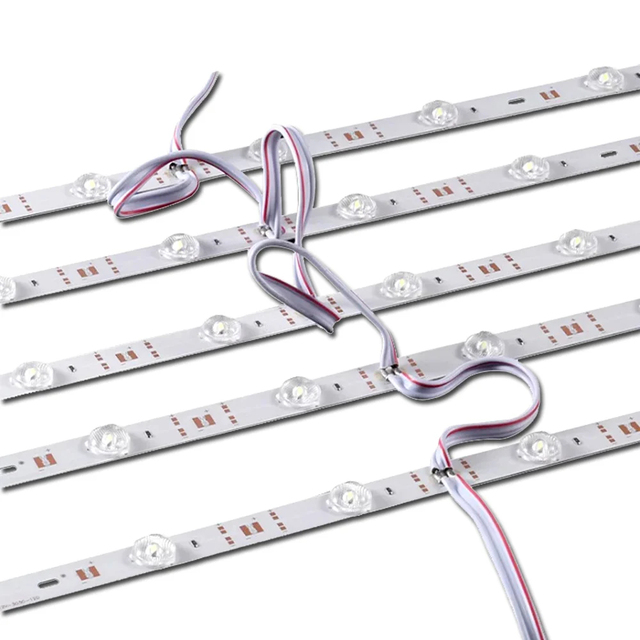 24V Bar 3030 Diffuse Reflection Lights 12V Input Backlight Box 3030 Diffuse Reflection Led Strip for Lightbox