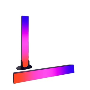 Feican thông minh RGB <span class=keywords><strong>LED</strong></span> thanh ánh sáng hiện đại tự làm âm nhạc đồng bộ chế độ ABS điều khiển từ xa với màu trắng bóng râm cho phòng khách sử dụng hoặc PVC - Product Image 6