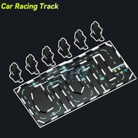 Simulador de Carreras con Modelos Animatrónicos y Realidad Aumentada, Simulador de Conducción de Autos F1, Silla con Movimiento de 3 Grados de Libertad para Uso Comercial en Interiores