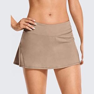 2022 New Design <b>Women</b> <b>Skirt</b> Sun Style Print Cheap <b>Women</b> High Waisted <b>Skirts</b> in Solid Colors - Product Image 6