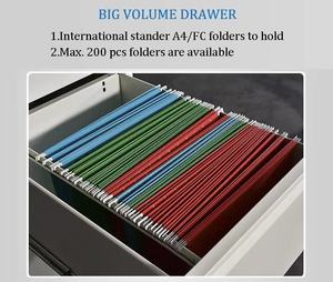 Mát cuộn thép tập tin Tủ 1.0mm dày kích thước hợp pháp vẽ tổ chức đa ngăn kéo cho văn phòng Hội Thảo Điền tủ - Product Image 4