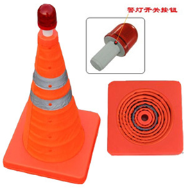 19 años <span class=keywords><strong>de</strong></span> fabricación Venta caliente 28 pulgadas Conos emergentes <span class=keywords><strong>de</strong></span> Seguridad <span class=keywords><strong>de</strong></span> Tráfico naranja Conos plegables con luz intermitente - Product Image 4