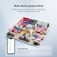 Contrôleur LED RGBW IoT double mode SP544E avec télécommande, commande vocale, synchronisation musicale, capture de son, 4 canaux, garantie 5 ans