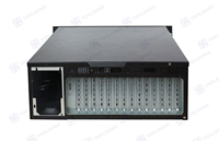 Factory Direct 4U Industrial PC Case TOP4503P-Soporte ATX/Micro-ATX, 4x3,5 "HDD/1x2,5" SSD, 7 ranuras PCI