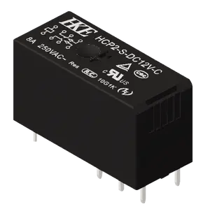 China Relays Dpdt 8 Pin Low Profile General Purpose Power Relay