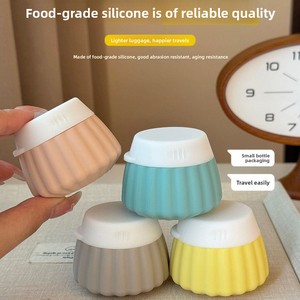 Flacon de voyage en silicone anti-chute et anti-fuite pour médicaments, cosmétiques, crèmes, onguents et lotions - Product Image 3