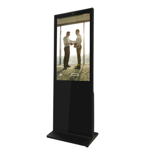 Kiosque tactile vertical sur pied pour téléviseur 4K 55 pouces, écran d'affichage publicitaire intérieur, écran LCD LED numérique HD - Product Image 2