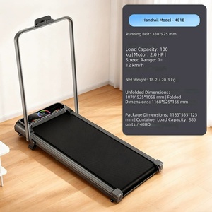 <span class=keywords><strong>Tapis</strong></span> <span class=keywords><strong>de</strong></span> marche pliable électrique professionnel <span class=keywords><strong>de</strong></span> haute qualité avec écran LED portable, mini <span class=keywords><strong>tapis</strong></span> <span class=keywords><strong>de</strong></span> <span class=keywords><strong>course</strong></span> 2HP, capacité <span class=keywords><strong>de</strong></span> charge 120KG, amortissement des chocs - Product Image 6