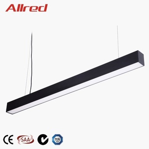 Siêu thị showroom bị đình chỉ 20W 30W <span class=keywords><strong>40W</strong></span> 50W 60W tuyến tính <span class=keywords><strong>led</strong></span> công nghiệp ánh sáng lịch thi đấu - Product Image 1