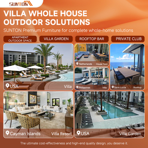 Ristorante moderno mobili da esterno set da pranzo in corda di rattan di vimini da 8 pezzi patio tavoli e <span class=keywords><strong>sedie</strong></span> da esterno <span class=keywords><strong>tavolo</strong></span> e sedia da <span class=keywords><strong>giardino</strong></span> - Product Image 5