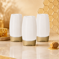 Bouteilles souples en plastique personnalisées, vides, inversées et convertibles, pour l'emballage de miel et de sirop – Vente en gros