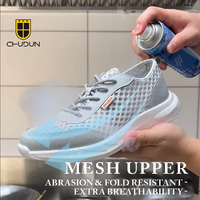 CHUDUN Chaussures d'été confortables et respirantes pour hommes âgés, légères, antidérapantes, avec empeigne en maille, baskets décontractées pour la marche