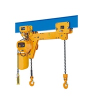 Palans électriques à chaîne sur mesure de l'usine du Zhejiang, chariot fixe, contrôle de vitesse double, certification ISO CE, grue de levage industrielle 220V, nouveau modèle