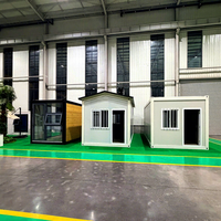 Maison préfabriquée à assemblage rapide, cabine en acier démontable, emballée pour expédition maritime, utilisable comme dortoir de chantier, bureau, boutique, villa de vacances
