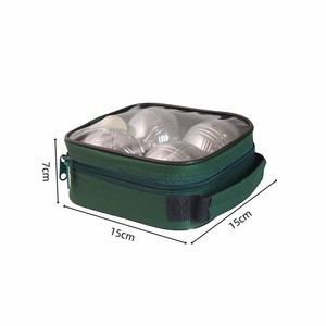 Ensemble <span class=keywords><strong>de</strong></span> pétanque en acier argenté personnalisé ZQURE, <span class=keywords><strong>4</strong></span> pièces, avec finition résistante à la rouille et sac <span class=keywords><strong>de</strong></span> transport transparent pour les sports <span class=keywords><strong>de</strong></span> plein air - Product Image 6