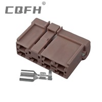 Connecteur de câblage automobile étanche IP66 15A à 7 broches mâle-femelle en laiton, référence 6098-0214