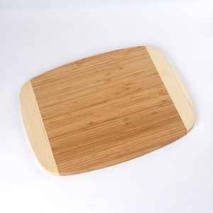 Planche à découper en bambou 35x25cm, double face, pour trier fruits et viandes, planche à découper polyvalente en bambou massif pour la maison - Product Image 2