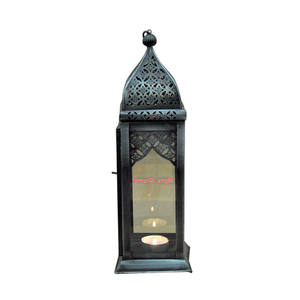 Decorative Moroccan Metal Lantern Affordable Custom Candle <b>Holder</b> for Home, Event, and Wedding Decor - Product Image 1