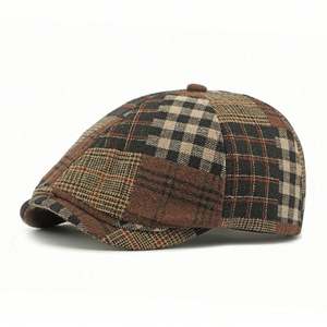 Nouveau Béret Automne-Hiver 2024, Style Britannique Rétro, Casquette à 6 Panneaux, Chapeau de Peintre - Product Image 1