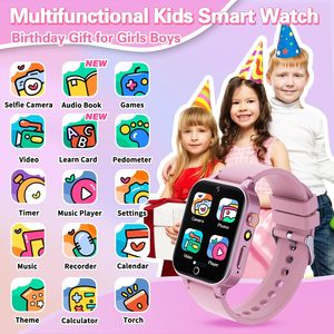 Reloj Inteligente <span class=keywords><strong>para</strong></span> Niñas <span class=keywords><strong>de</strong></span> 5 a 12 Años con Pantalla Táctil HD, 39 Juegos, Cámara <span class=keywords><strong>de</strong></span> Video HD, Reproductor <span class=keywords><strong>de</strong></span> Música, Despertador, Podómetro, Juguete Educativo <span class=keywords><strong>para</strong></span> <span class=keywords><strong>Cumpleaños</strong></span> - Product Image 2