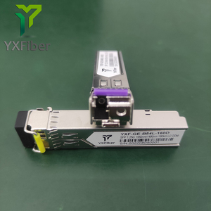 Módulo Transceptor Óptico de Fibra Única Gigabit SFP 1.25Gbps BiDi 160km 1490/1550nm SMF LC DDM para <span class=keywords><strong>Switch</strong></span> Ethernet - Product Image 5