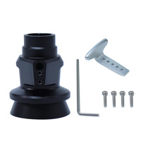 Nouvel arrivage JDM : Adaptateur universel de soufflet de levier de vitesse en alliage d'aluminium avec filetage 12 mm pour boîte de vitesses manuelle – Accessoires automobiles