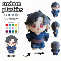 Jouets en peluche personnalisés, poupées en peluche, chat de dessin animé moelleux à yeux qui clignent, figurines de collection Anime & Manga, chèvre en peluche, chien en peluche Gusachi, jouet en peluche personnalisé