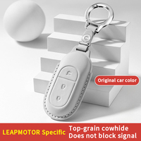 Coques de clés de voiture et étuis de protection pour télécommandes très vendus, compatibles avec les modèles Leapmotor C11, T03, C01, S01 et C10.