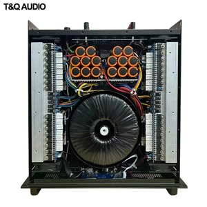 Sıcak satış 4*800W 2U 4 kanal sınıf H yüksek güç Metal profesyonel açık güç amplifikatörü bas ses ile - Product Image 2