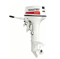 Moteur hors-bord YAHATSU 2 temps 40cv Enduro E40J, moteur marin compatible avec le moteur de bateau YAMAHA d'origine et les pièces détachées
