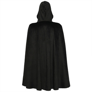 Cape à Capuche d'Halloween pour <span class=keywords><strong>Homme</strong></span> Robe de Pirate Médiévale Costume Old Ranger Bleu - Product Image 5